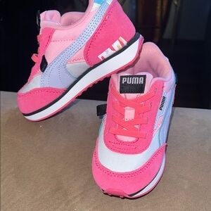 PUMA Kids Pink Sneakers